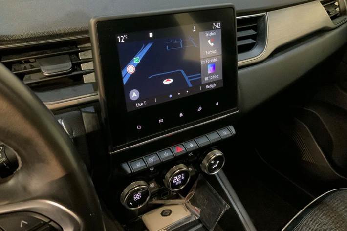 Hvid Renault Captur fra 2020