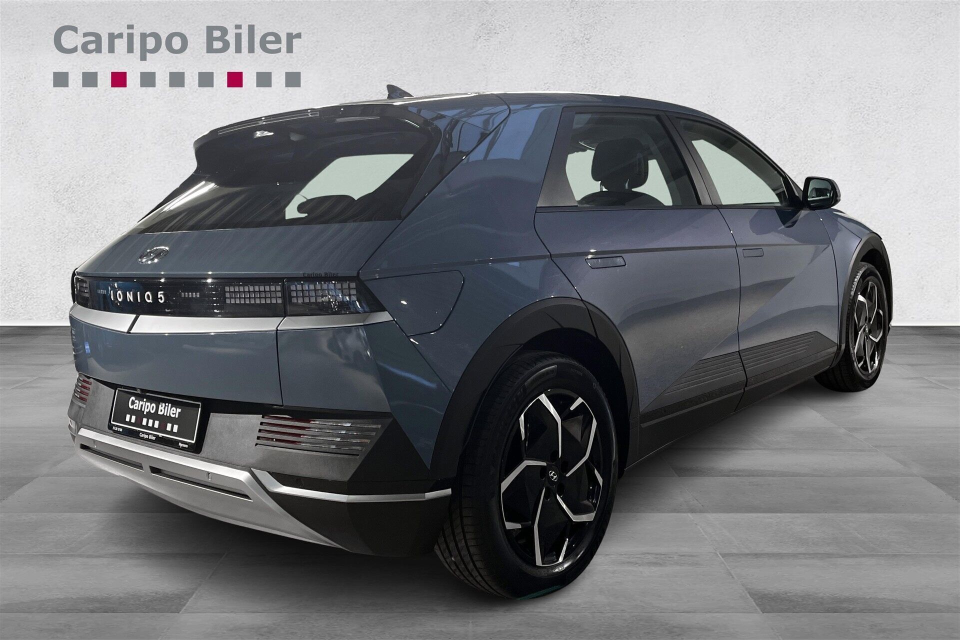 Blå Hyundai Ioniq 5 fra 2021