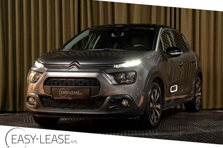 Grå Citroën C3 fra 2023 set udefra