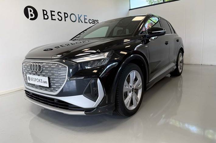 Sort Audi Q4 e-tron fra 2024