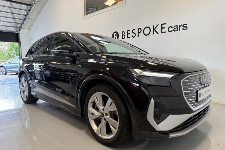 Sort Audi Q4 e-tron fra 2024