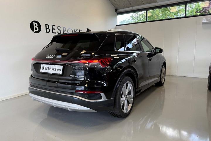 Sort Audi Q4 e-tron fra 2024