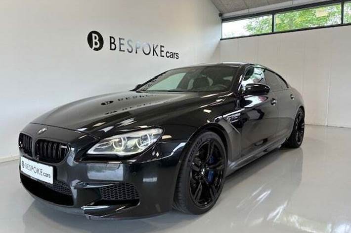Sort BMW M6 fra 2015