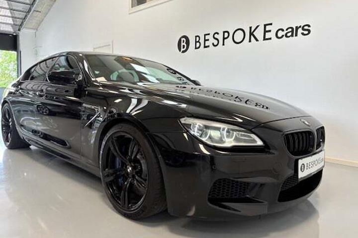 Sort BMW M6 fra 2015