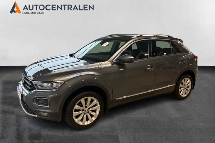 Grå VW T-Roc fra 2020