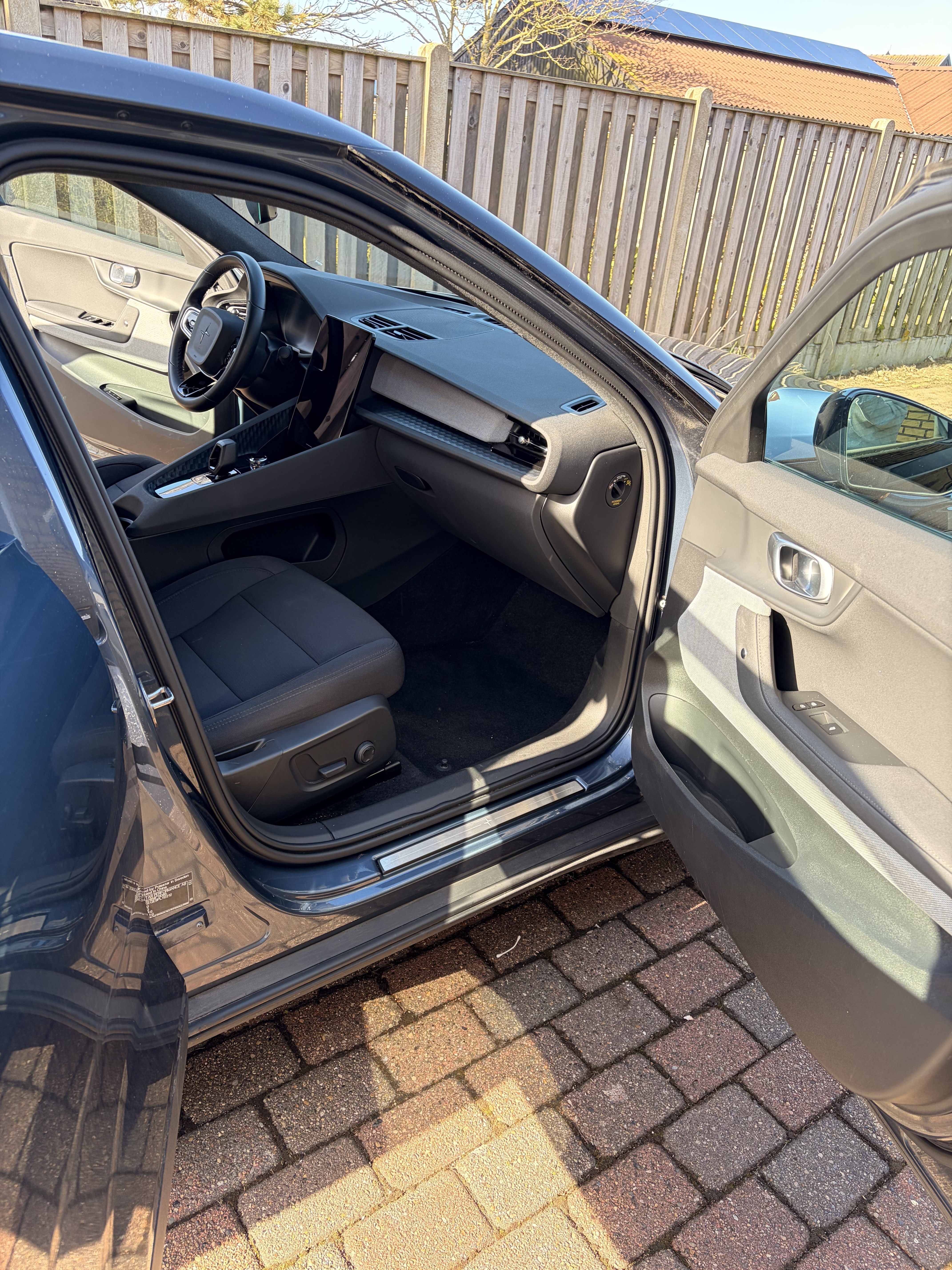 Blå Polestar 2 fra 2022