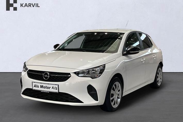 Hvid Opel Corsa-e fra 2022
