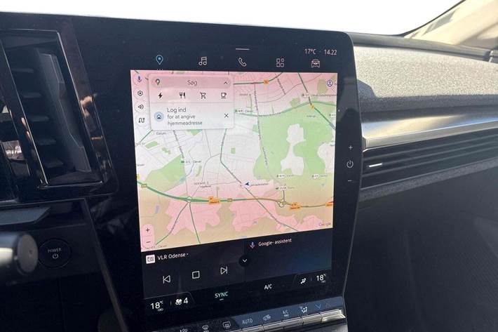 Grå Renault Megane E-Tech fra 2022