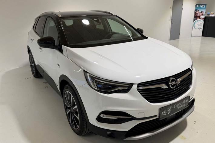 Hvid Opel Grandland X fra 2021