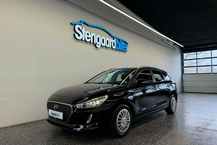 Sort Hyundai i30 fra 2018