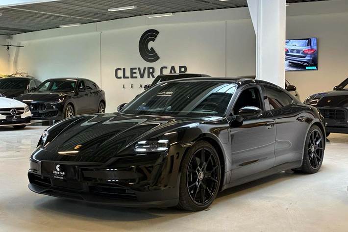 Sort Porsche Taycan 4S fra 2023