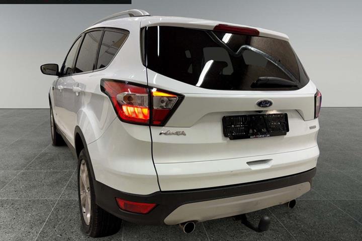 Hvid Ford Kuga fra 2018