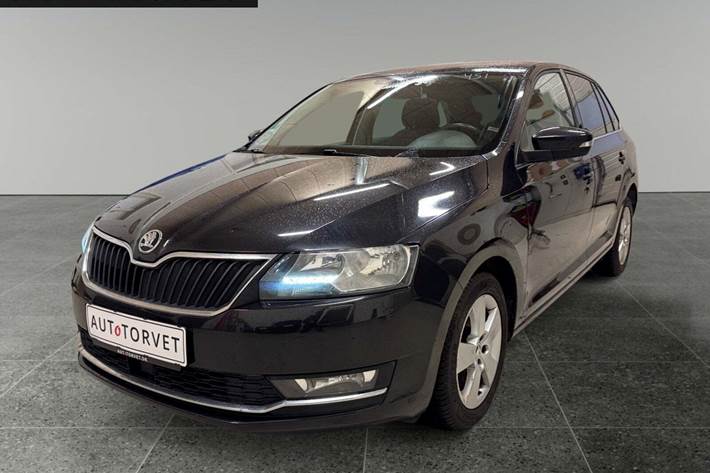 Sort Skoda Rapid fra 2018