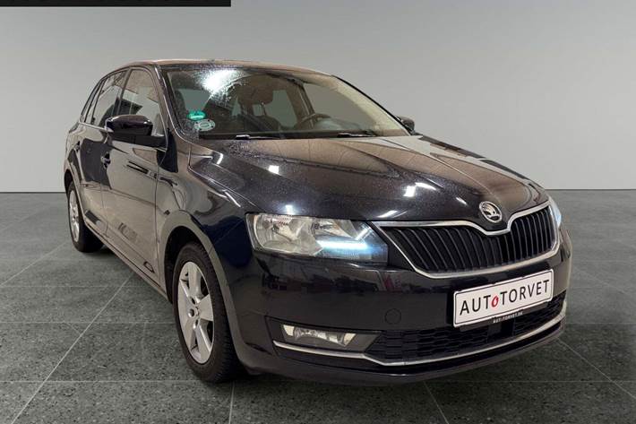 Sort Skoda Rapid fra 2018