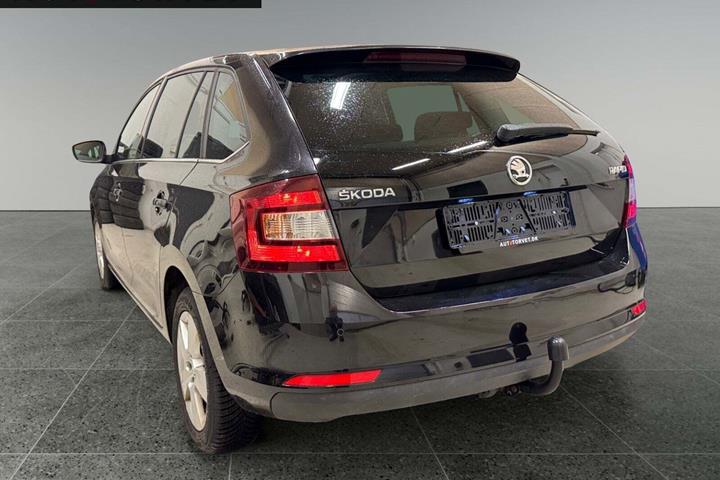 Sort Skoda Rapid fra 2018