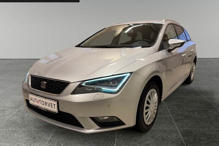 Sølv Seat Leon fra 2015