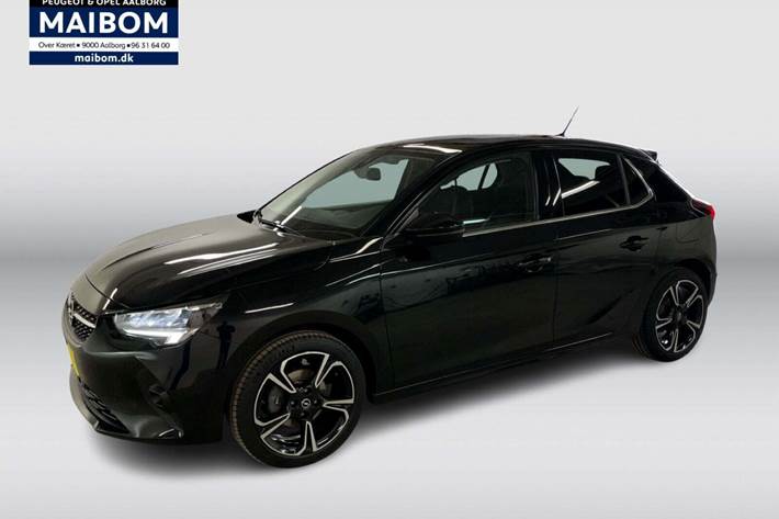 Sort Opel Corsa fra 2022