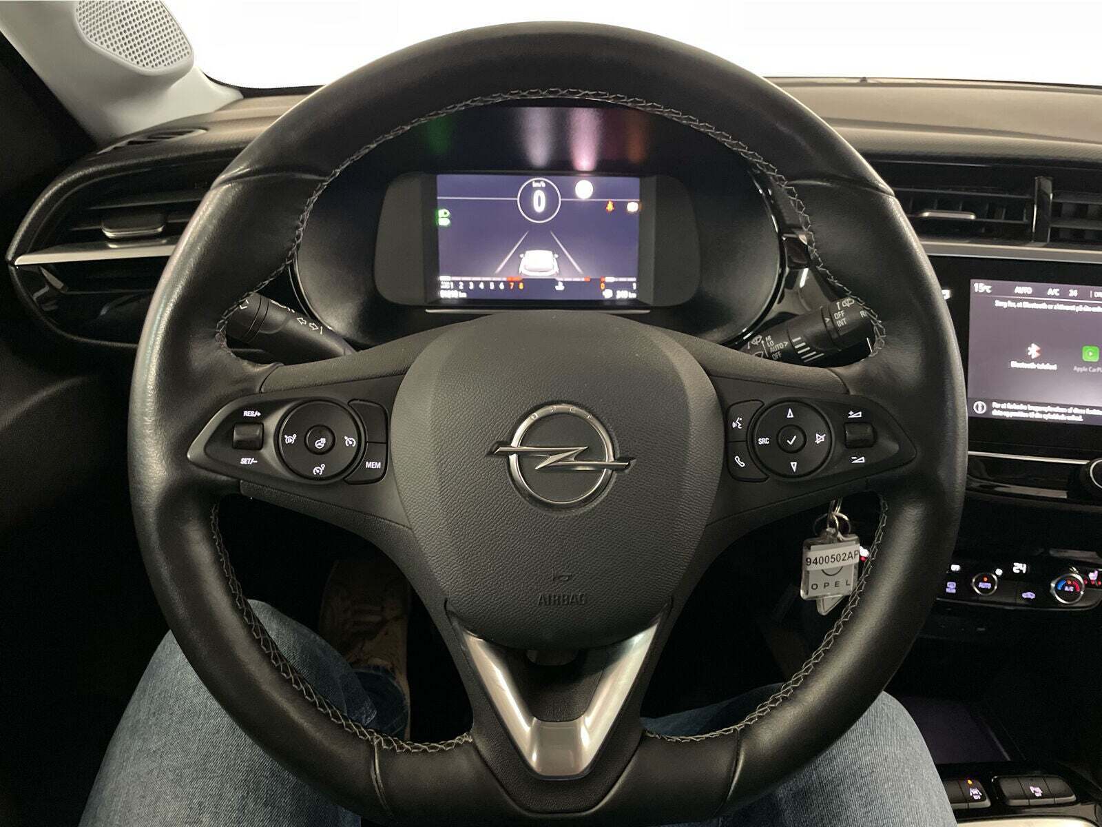Sort Opel Corsa fra 2022