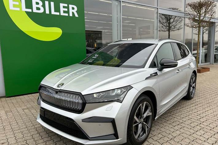 Sølv Skoda Enyaq fra 2023