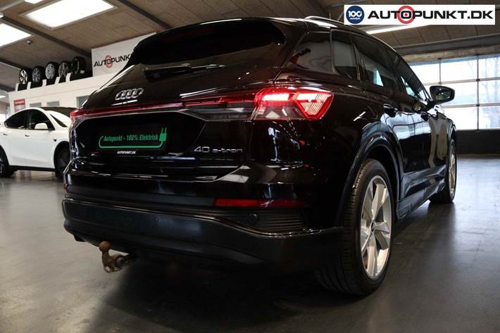 Sort Audi Q4 e-tron fra 2022