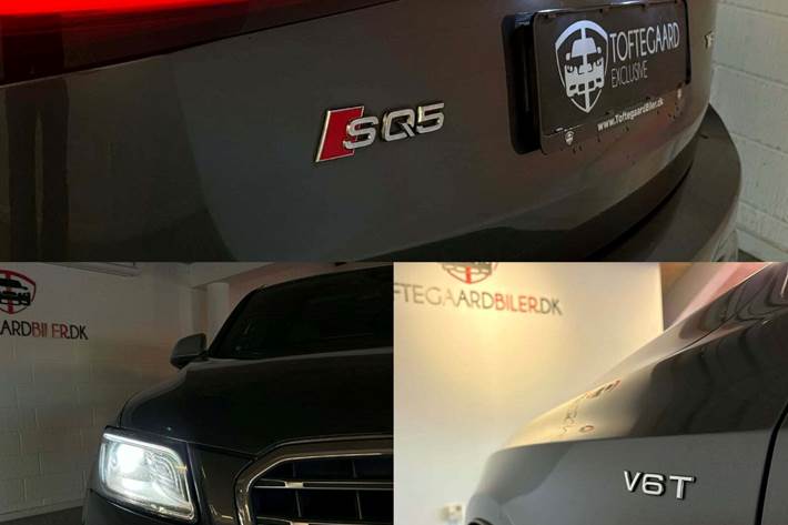 Grå Audi SQ5 fra 2014