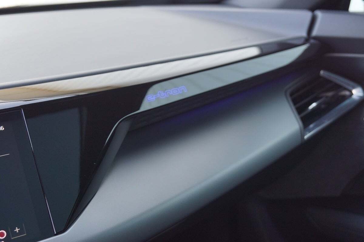 Sort Audi e-tron GT fra 2022