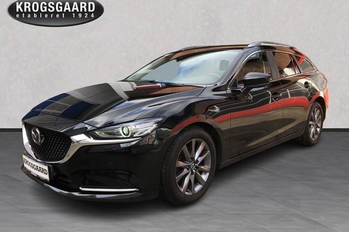 Sort Mazda 6 fra 2018
