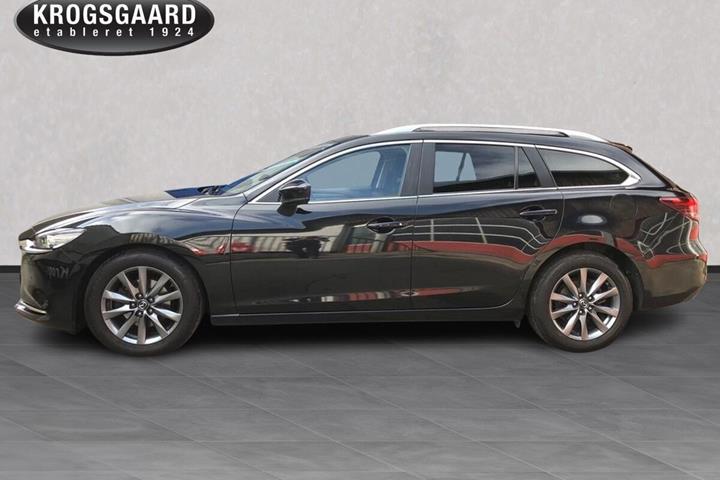 Sort Mazda 6 fra 2018