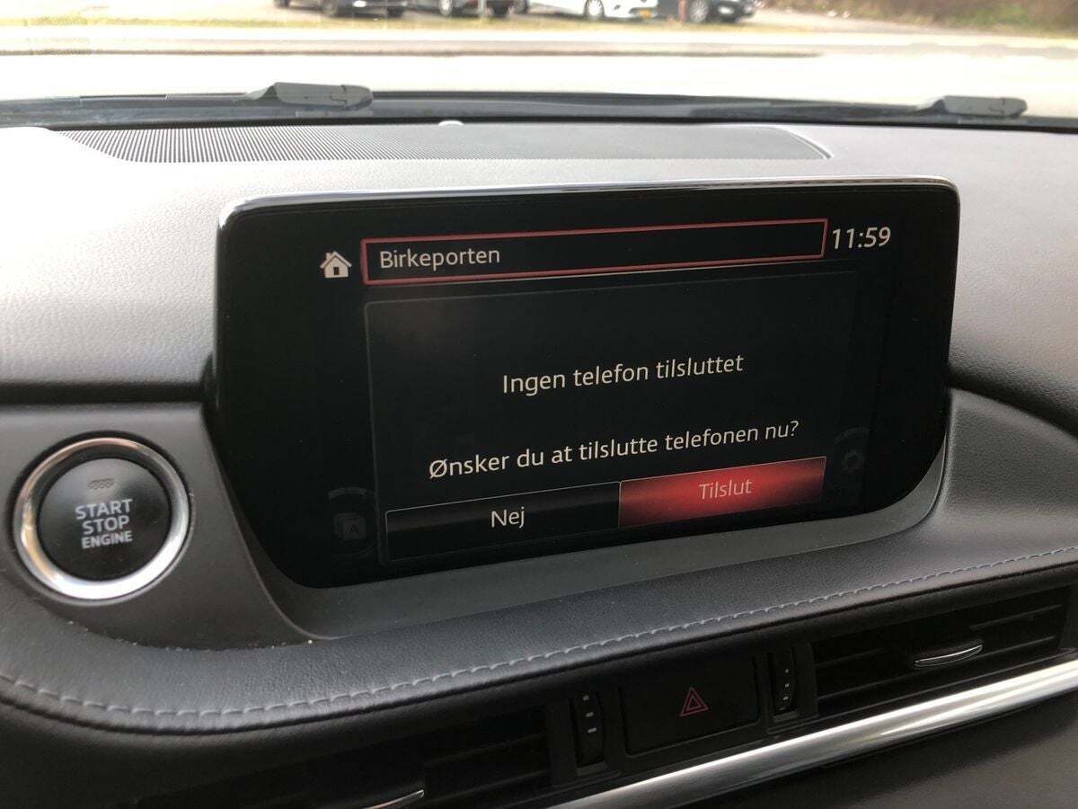 Sort Mazda 6 fra 2018