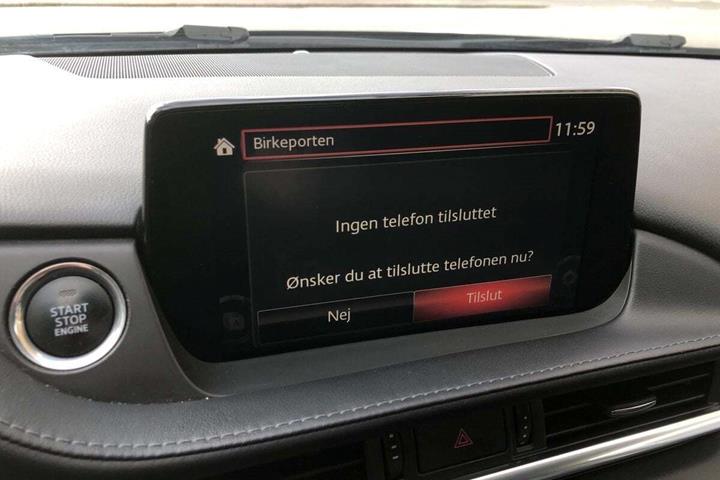 Sort Mazda 6 fra 2018