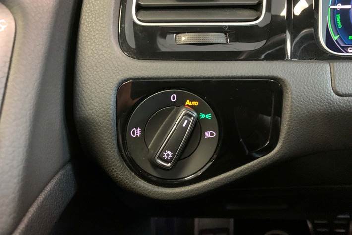 Sort VW Golf VII fra 2018