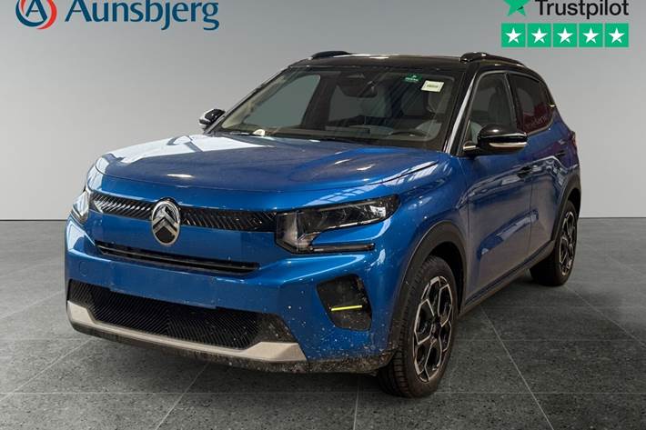 Blå Citroën ë-C3 fra 2025