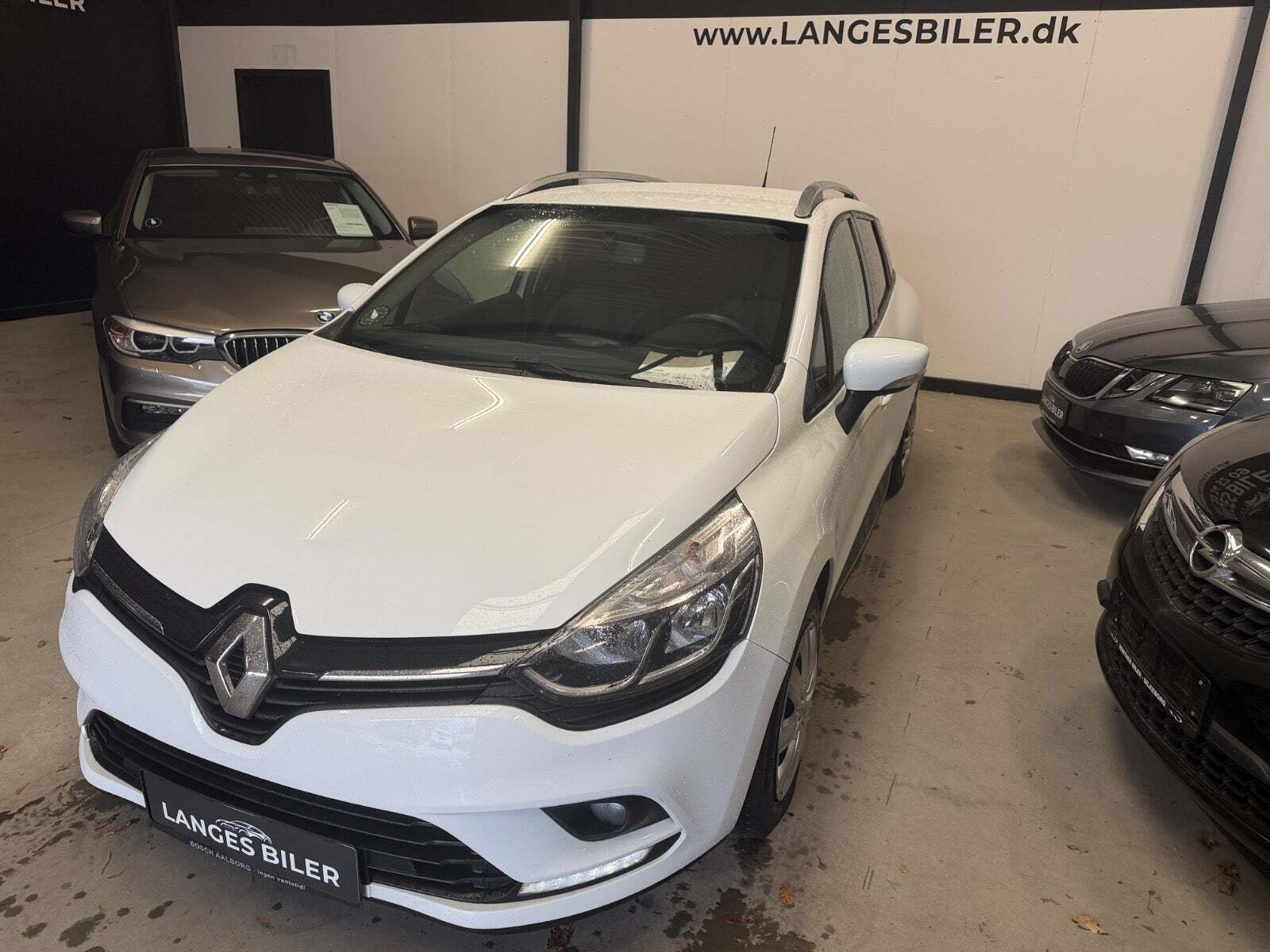 Hvid Renault Clio IV fra 2016