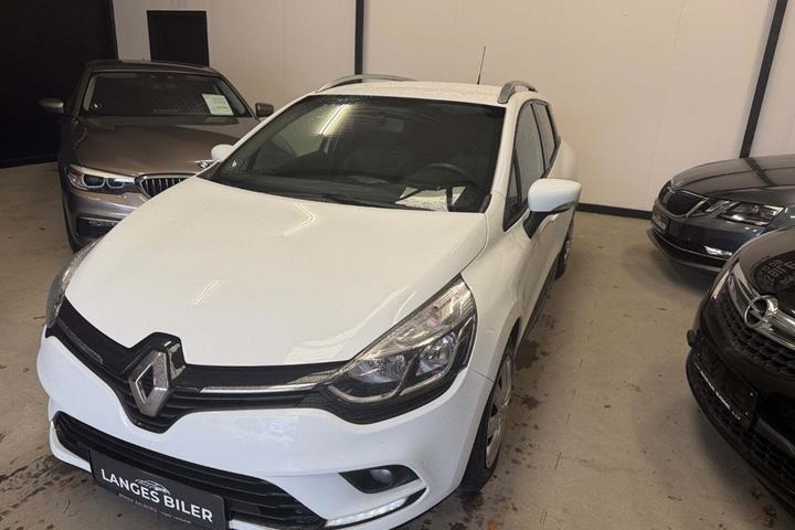 Hvid Renault Clio IV fra 2016