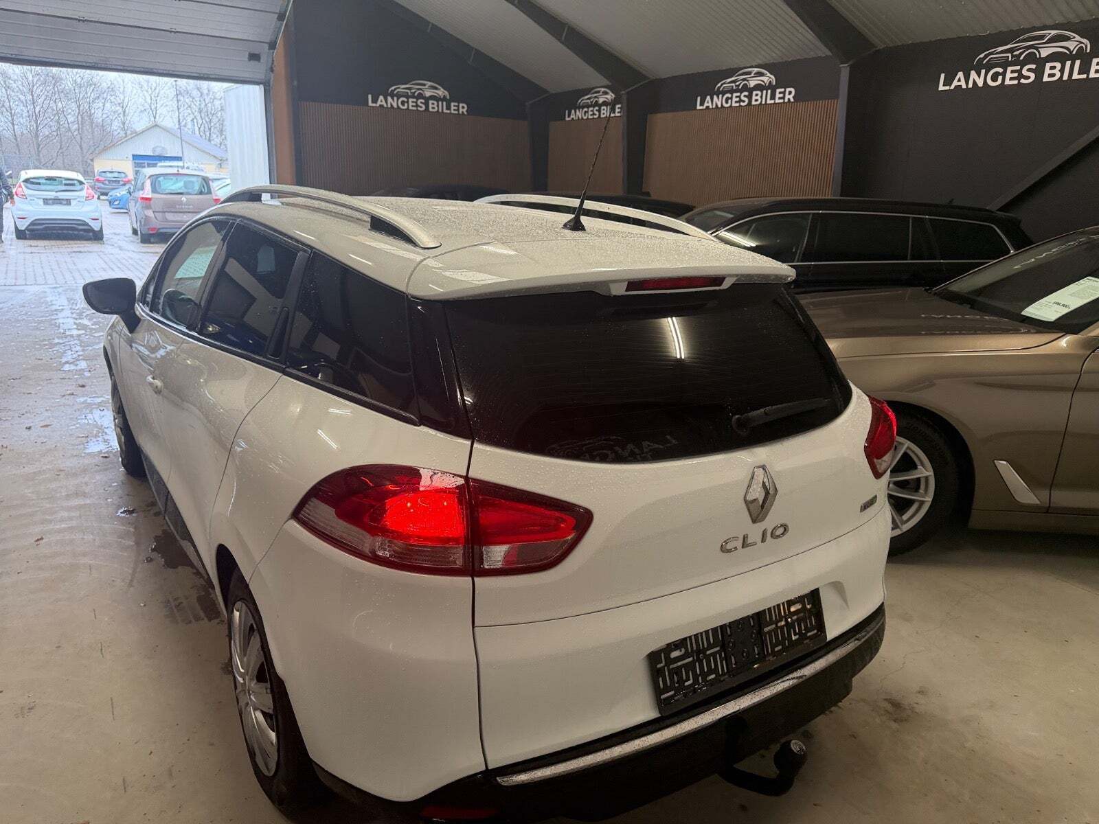 Hvid Renault Clio IV fra 2016