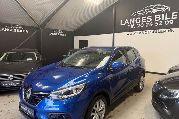 Blå Renault Kadjar fra 2019