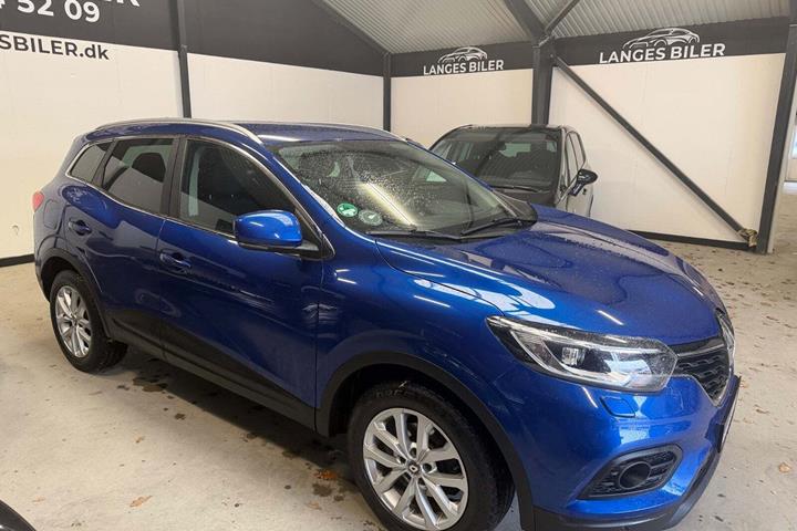Blå Renault Kadjar fra 2019