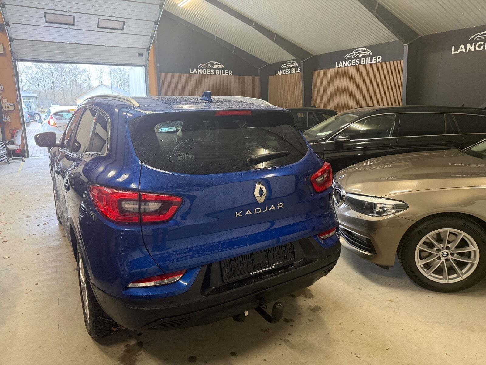 Blå Renault Kadjar fra 2019