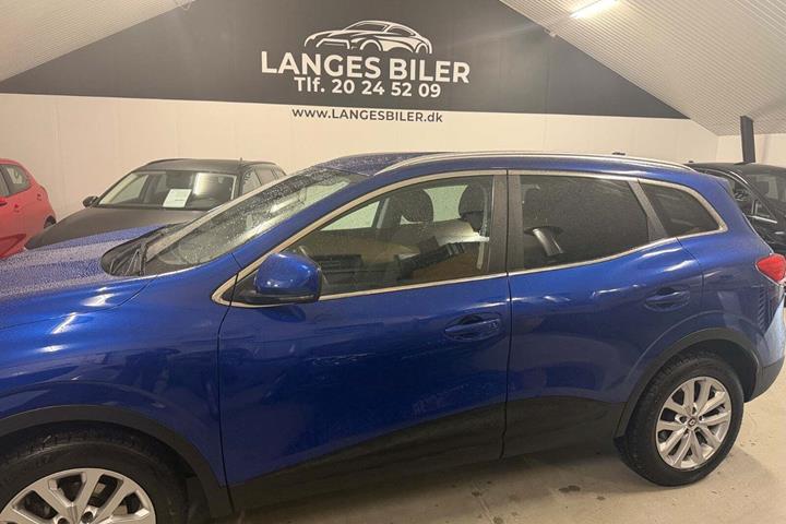 Blå Renault Kadjar fra 2019