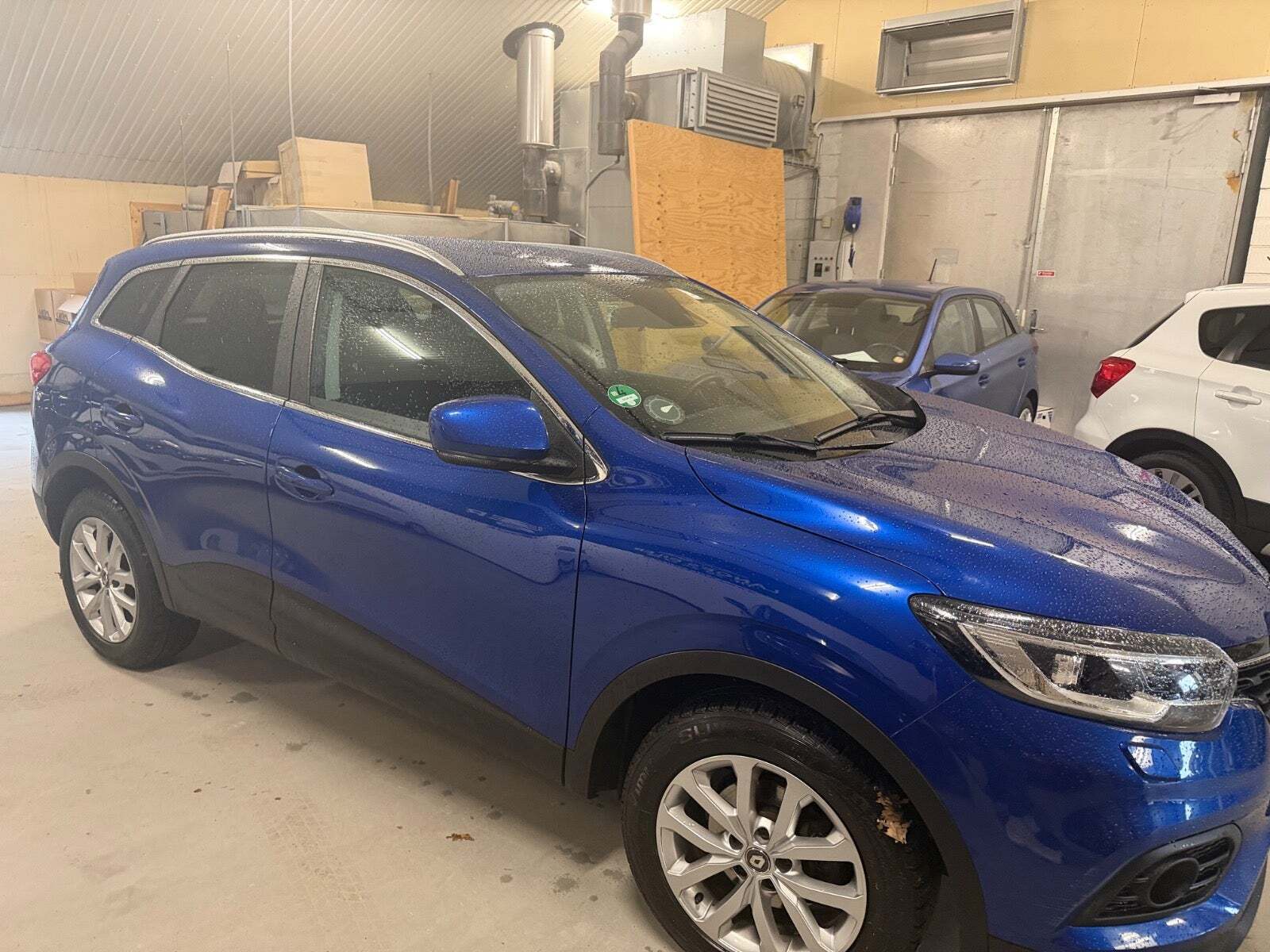 Blå Renault Kadjar fra 2019