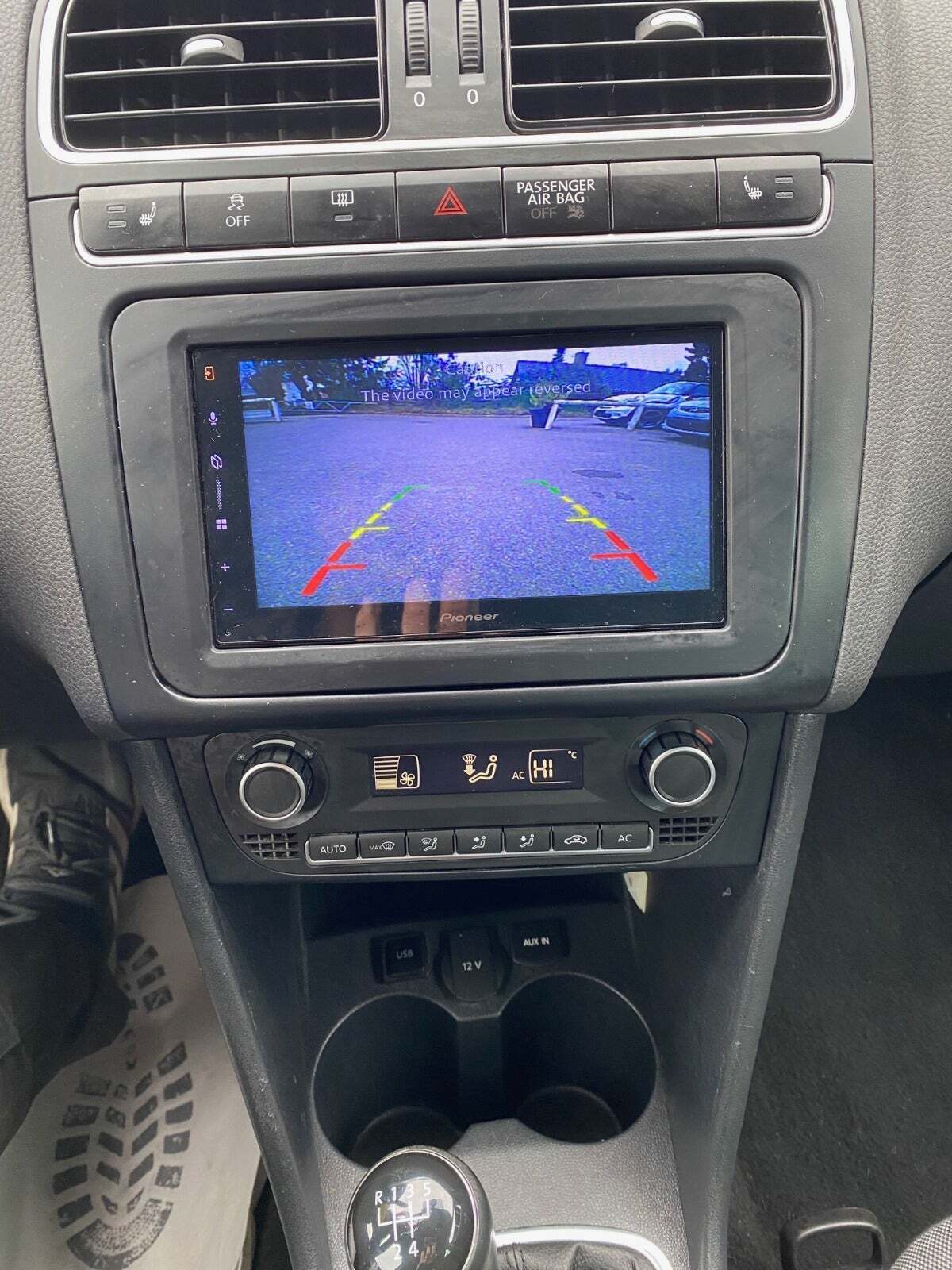 Sort VW Polo fra 2014