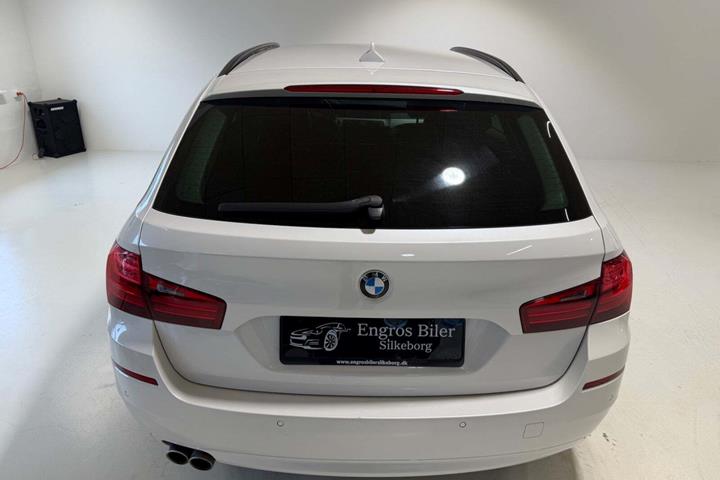 Hvid BMW 530d fra 2013