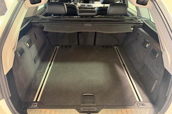 Hvid BMW 530d fra 2013