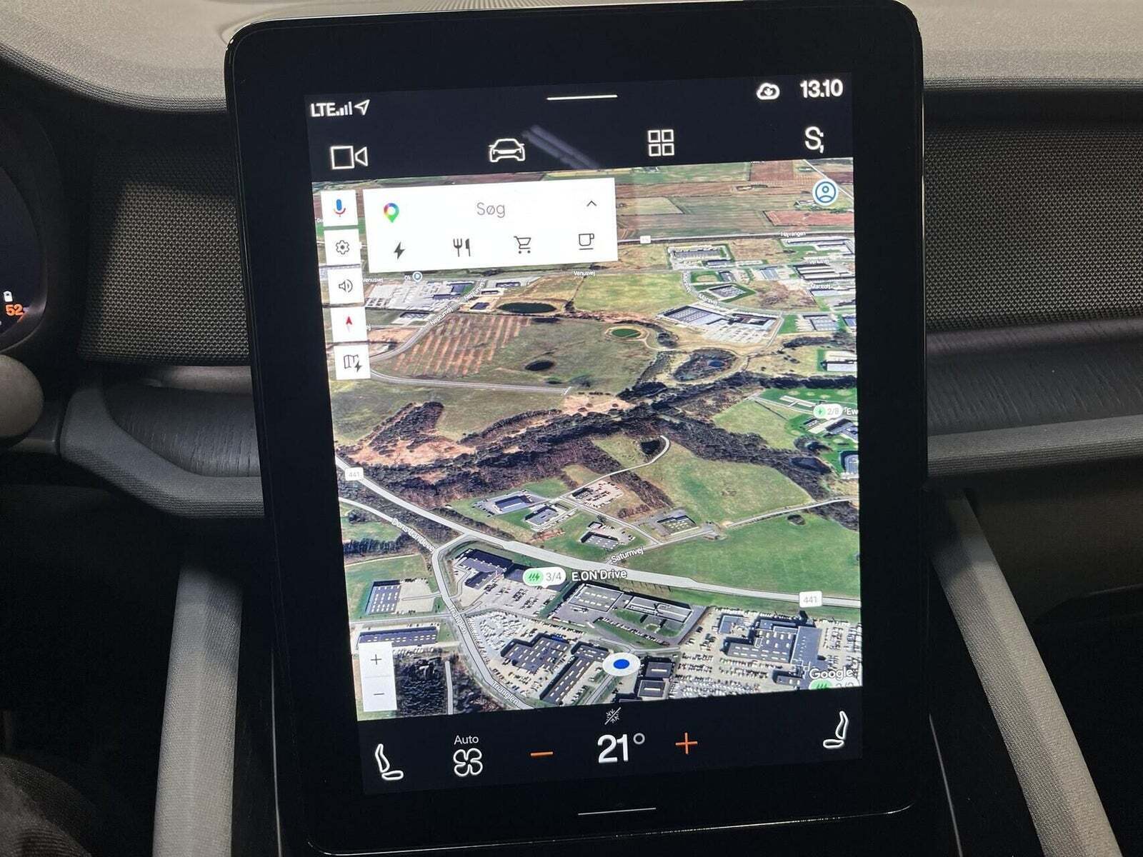 Hvid Polestar 2 fra 2020