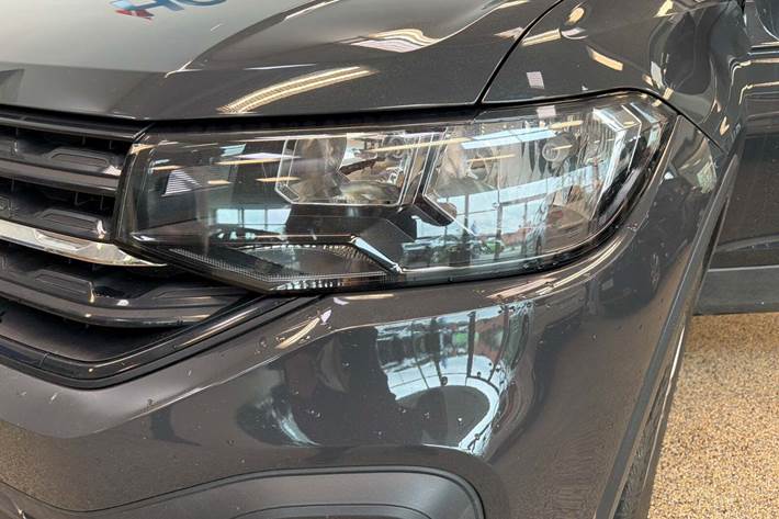 Grå VW T-Cross fra 2019