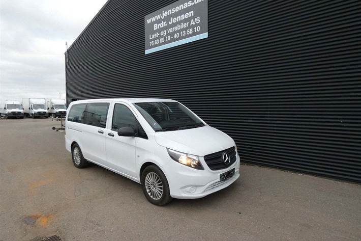 Hvid Mercedes eVito 129 fra 2021