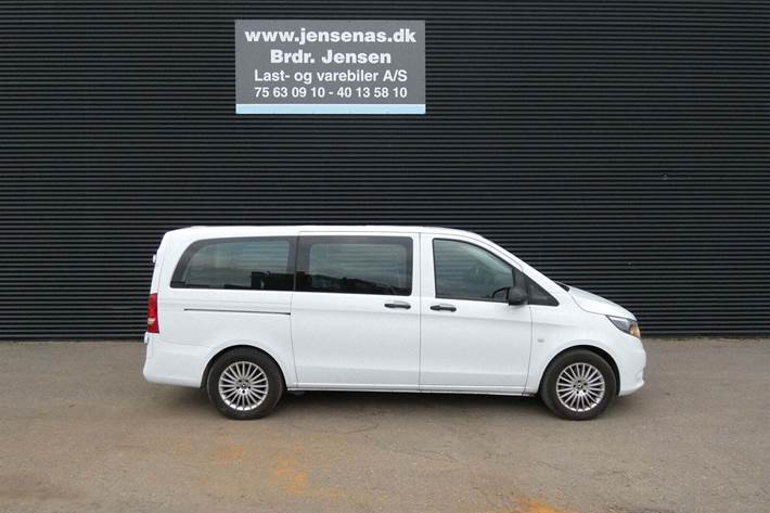 Hvid Mercedes eVito 129 fra 2021