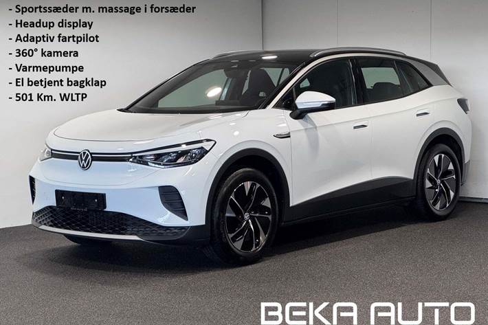 Hvid VW ID.4 fra 2022