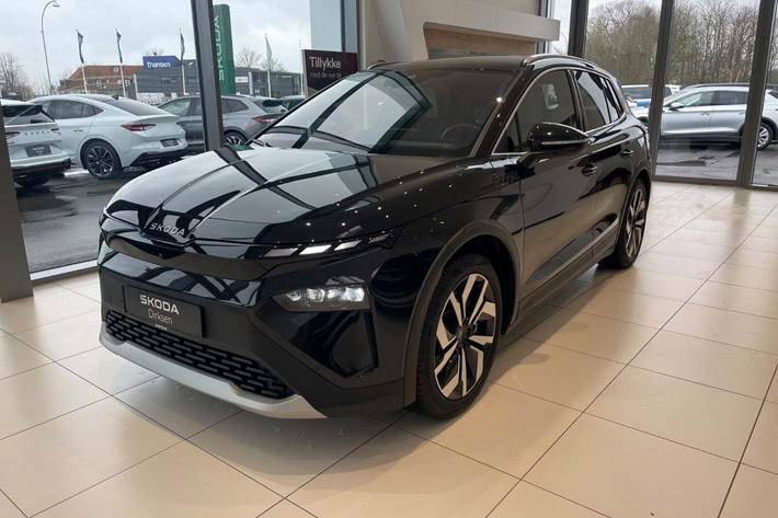 Sort Skoda Elroq fra 2025