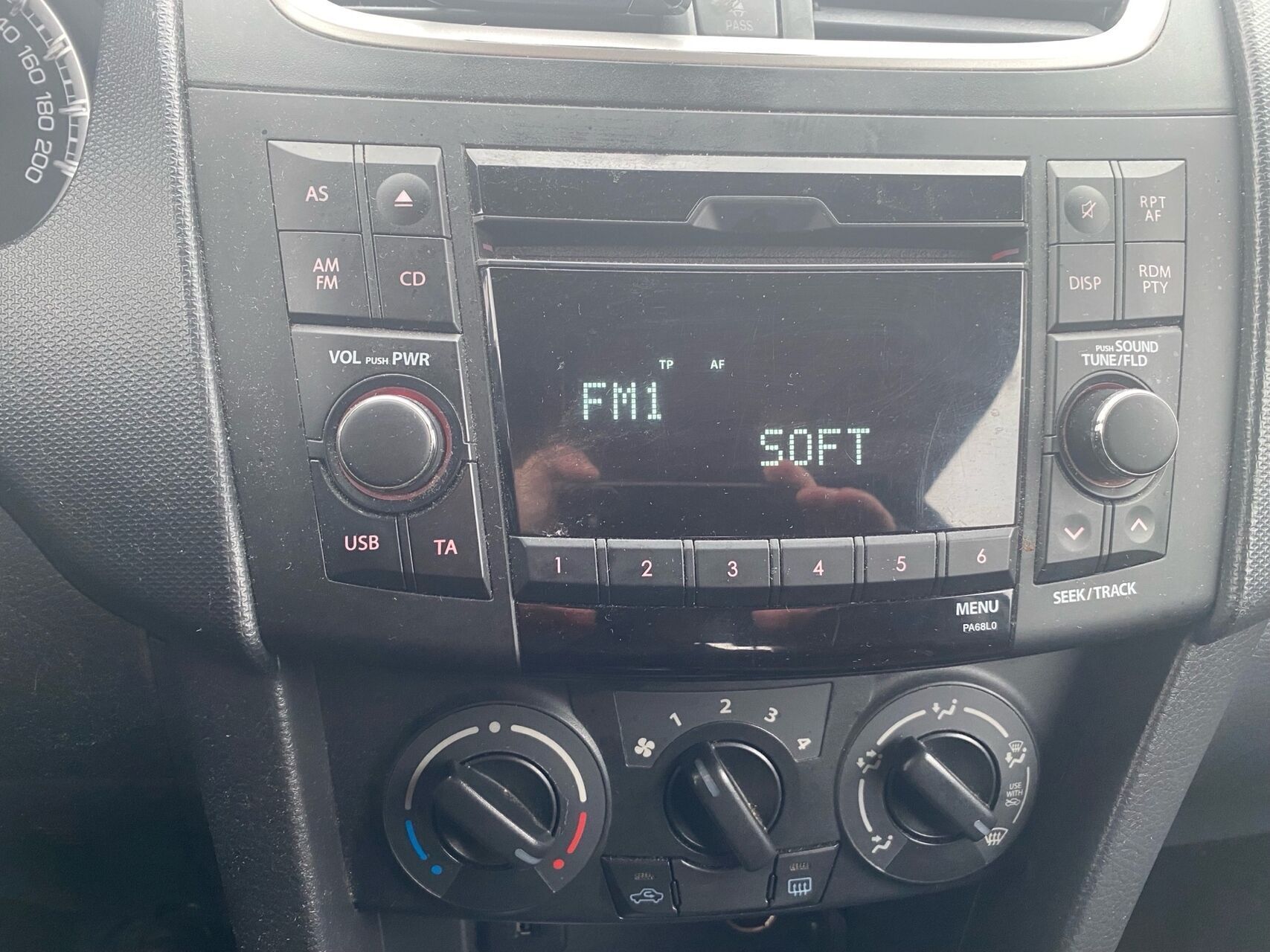 Hvid Suzuki Swift fra 2012